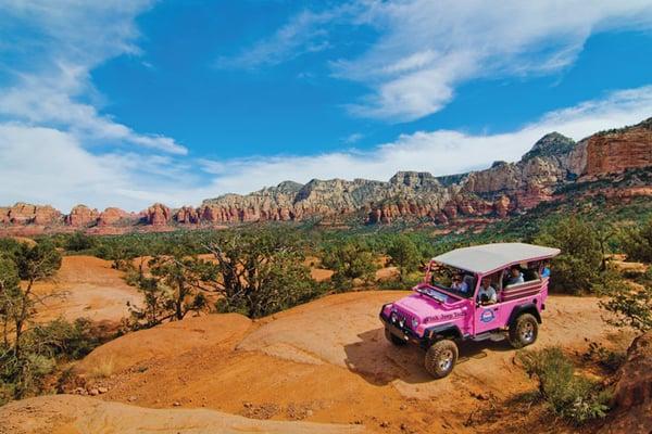 Pink Jeep Tours Sedona - Broken Arrow / Scenic Rim Combo Tour