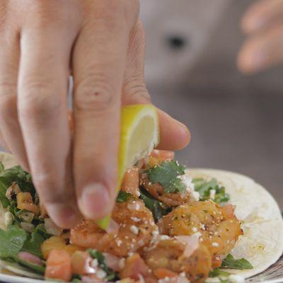 Healthy Shrimp Tacos