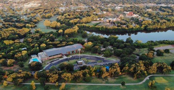 Aerial View of the Camp