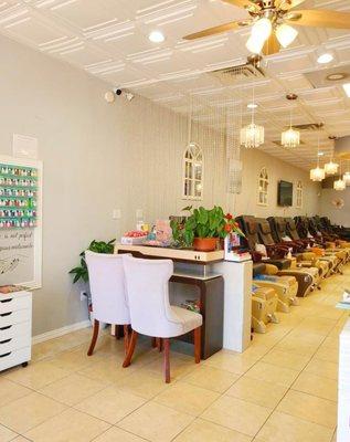 We offer Nail Trends, Manicure, Pedicure, Gentlemen's Manicure, Kids' Combo Manicure & Pedicure, Nail Enhancement, Additional Services.