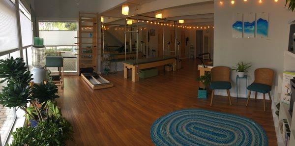 Downstairs at Monarch Pilates