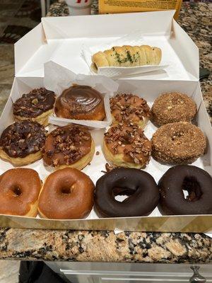 Assortment of donuts