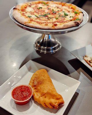 Panzerotti and Margherita