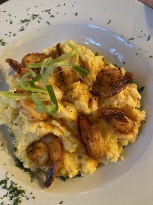 Shrimp and grits very tasty