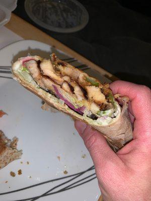 Chicken Shawarma Wrap