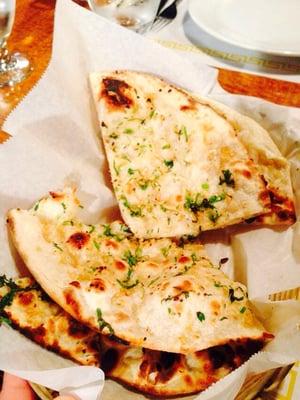 Garlic naan- also tasty!