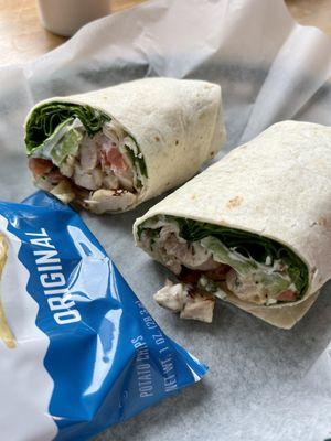 Spinach Chicken Wrap