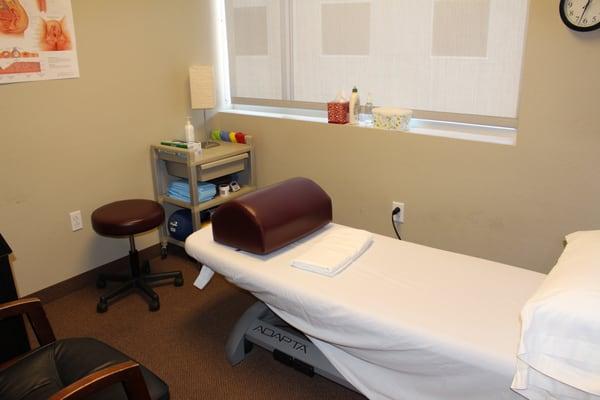 We have two private, comfortable and clean rooms for our Women's Wellness PT program treating pelvic floor.