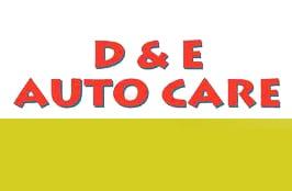 D & E Auto Care Logo