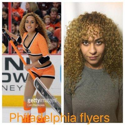 Flyers cheerleader