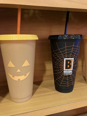 Halloween plastic reusable cups