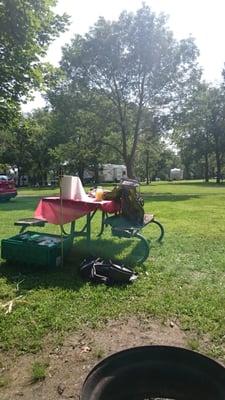 Picture of the picnic table