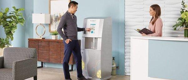 Elkay Smartwell from Quench is an intuitive flavored and sparkling water machine