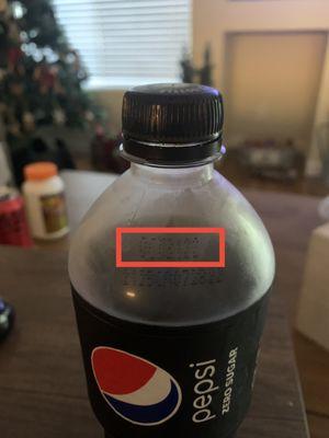 Pepsi Zero. Purchased 12/3/23. Expired 10/31/22.