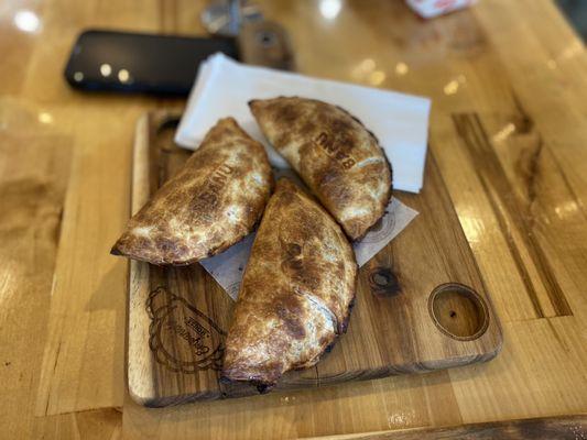 Banana Nutella empanadas-order upstairs