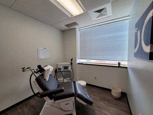 Our TMS treatment room