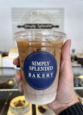 Latte at Simply Splendid - IG @foodandpooch