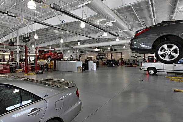 Service Area at Butler Toyota