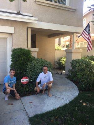 Another family All Secured in LA Jolla CA!