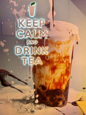 Keep calm and drink tea