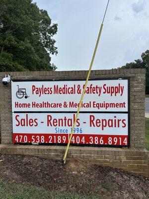 Home medical equipment supply