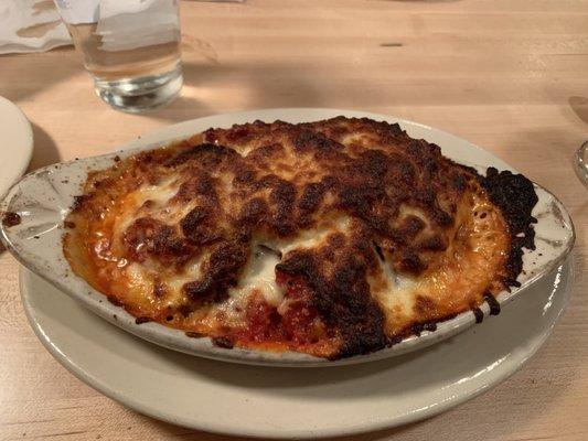 Eggplant parmesean