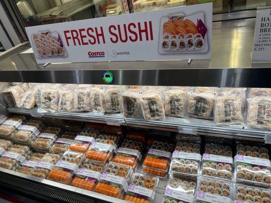 12/2/22 ?Fresh sushi?