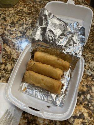 1. Crispy Spring Rolls