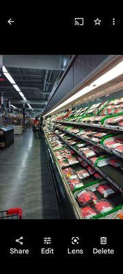 Meat department