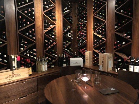 Wine room