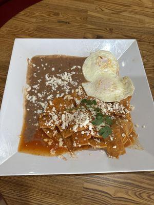 Amazing chilaquiles