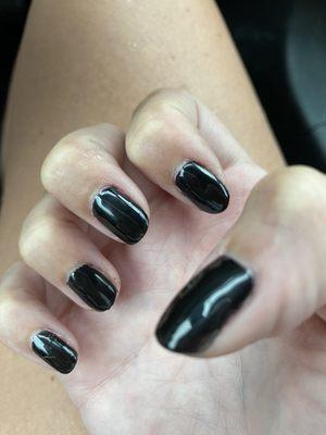 Awful gel manicure