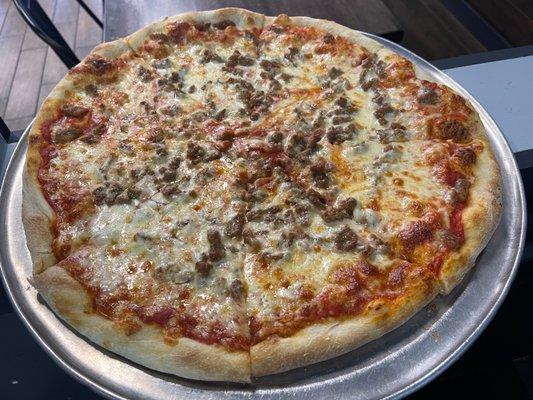 Sausage pizza