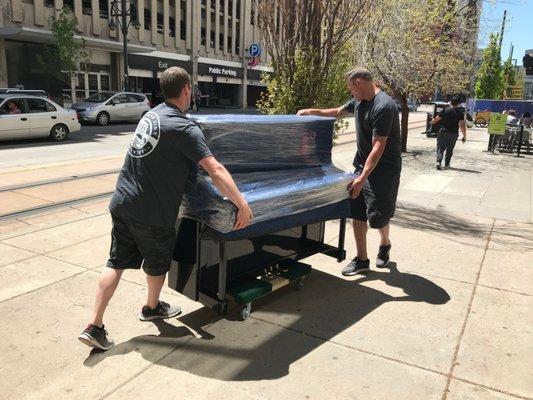 First piano move for Denver