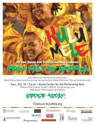 See Kulu Mele perform live in Philly on Sunday, Oct. 15!