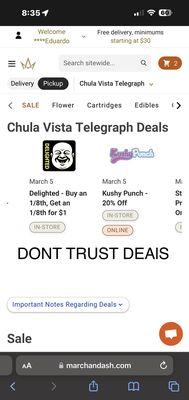 Fake Deals!