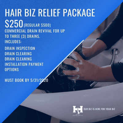 Small business relief for hair, lash and tattoo salons.