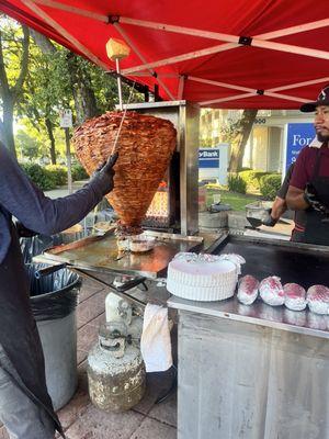 Pork al pastor! The good stuff.