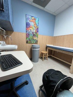 Pediatrician room