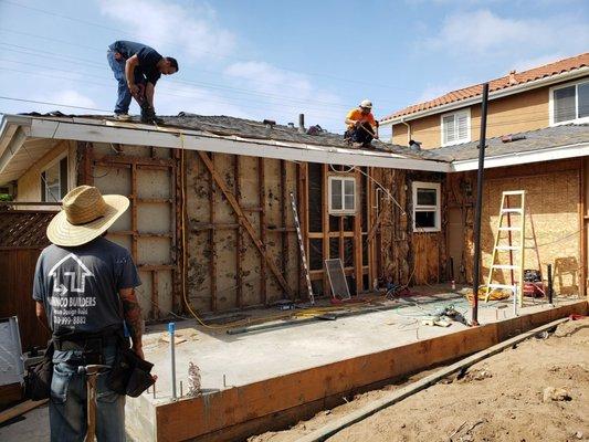 Bedroom and bathroom addition in Redondo Beach