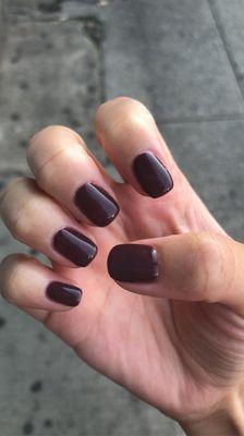 Gel manicure ($40 +tax/tip)