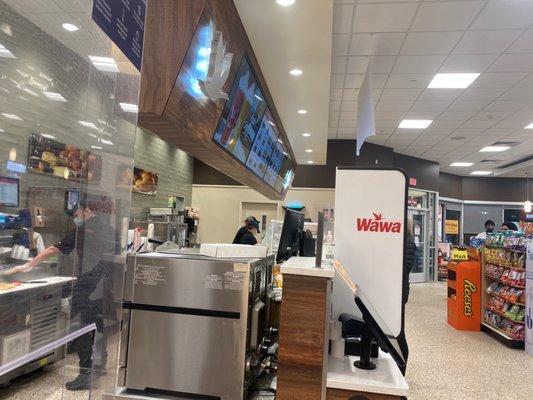 Inside the wawa