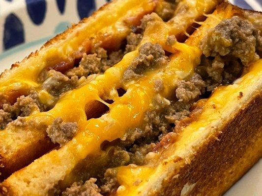 Bacon Patty Melt