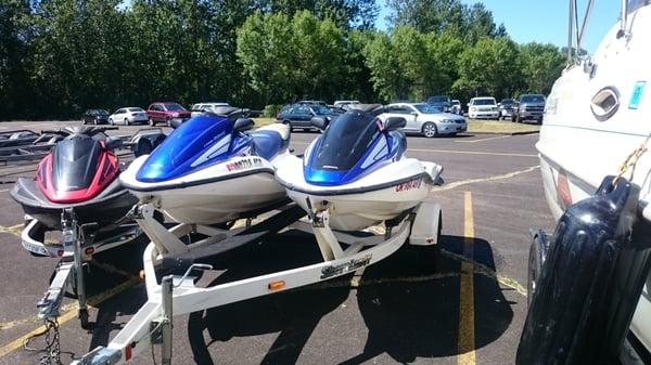 Honda and Yamaha clean foursome Waverunner