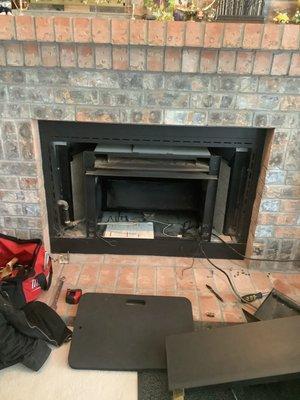 Fireplace repair