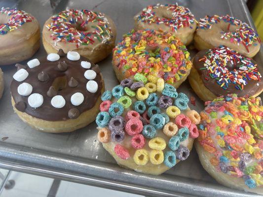 Fun donuts, perfect for birthdays!