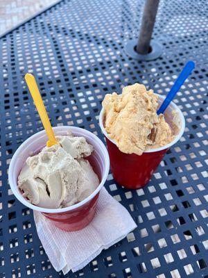 Coffee and pumpkin gelato (medium)