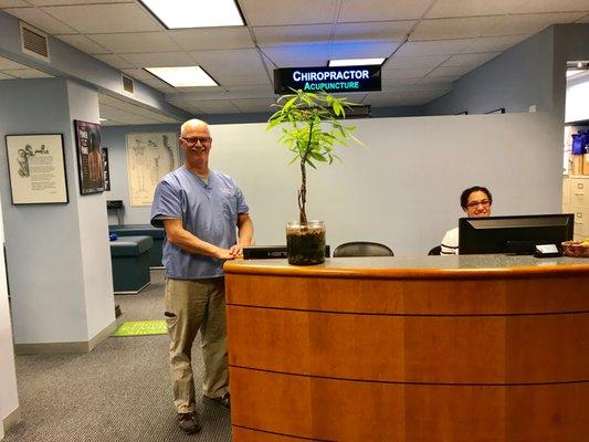 A very welcoming office located on the pedway level of the building!