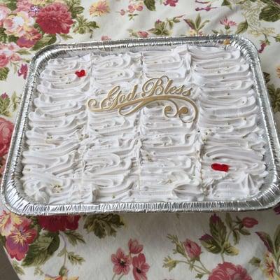 $35 for pre-cut 12-piece Tres Leches cake