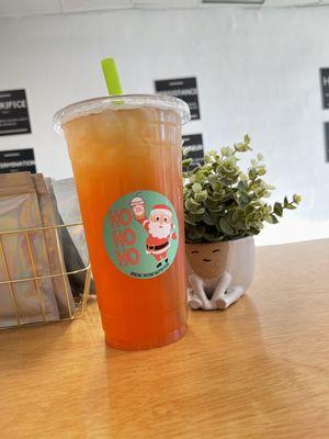 Peach Lemonade Healthy Energy Tea Refresher !!!